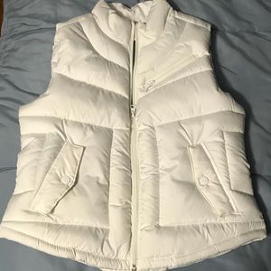3 for $10 White Puffer Vest